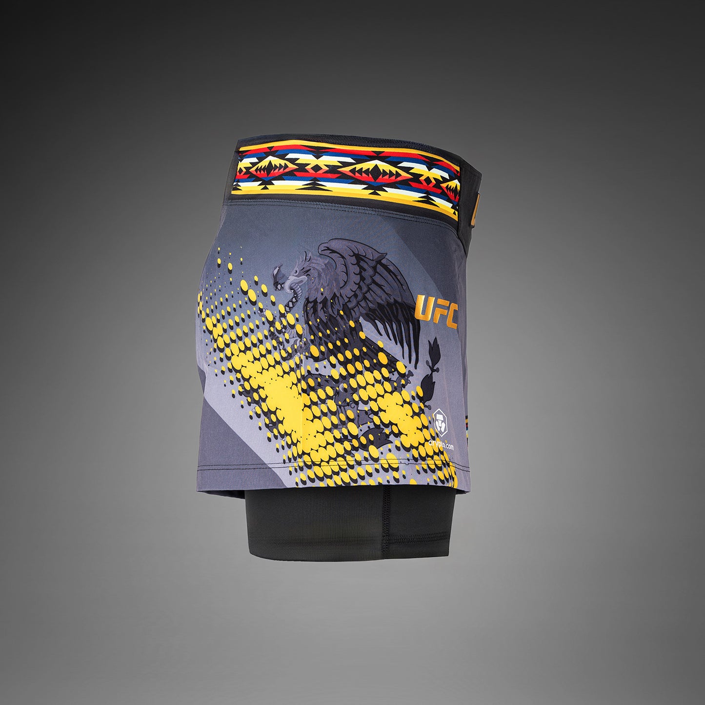 Short de combat court pour femmes UFC Unrivaled by Venum Julianna Peña - Noir - product-type_Shorts de MMA