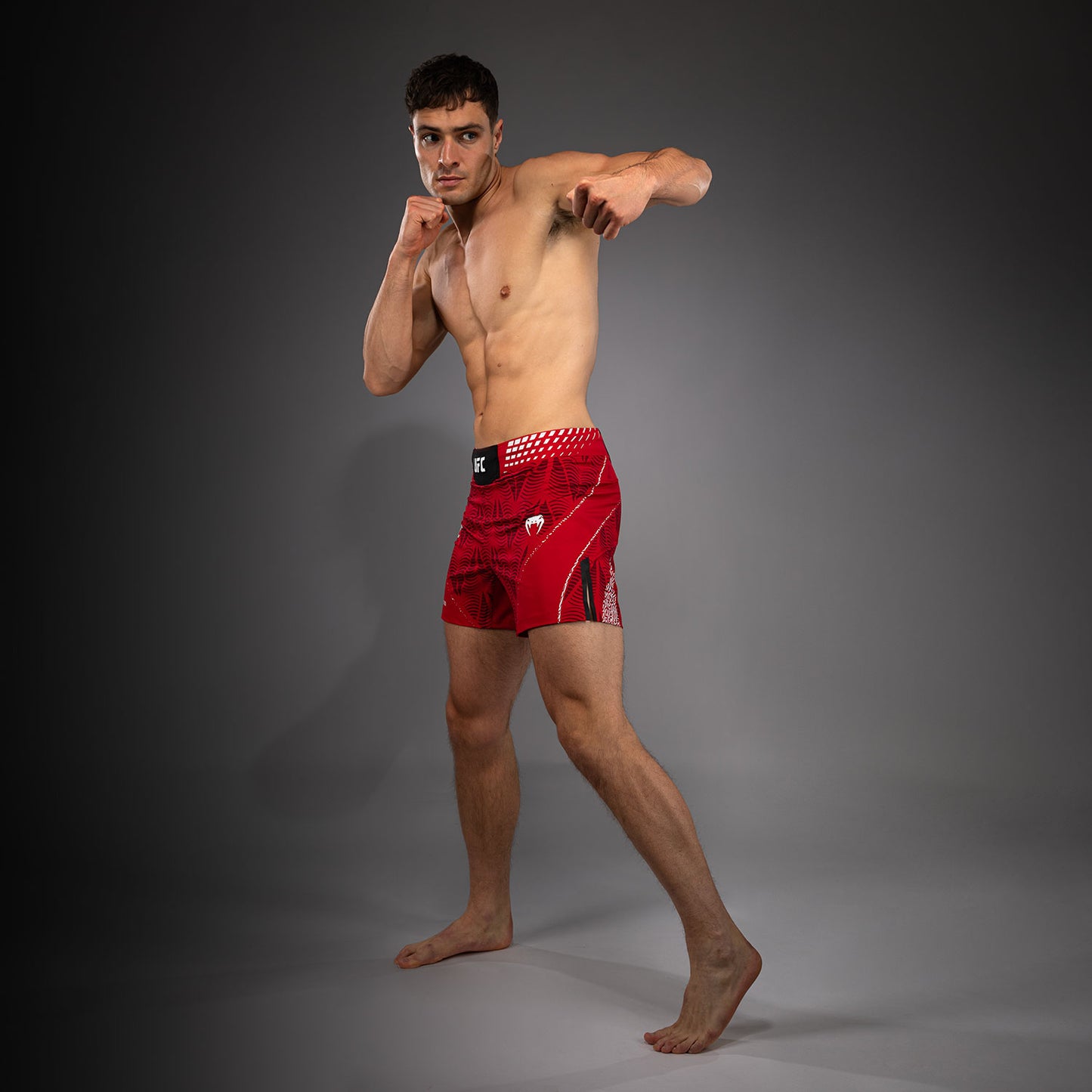 Short de combat coupe courte Homme Personnalisé UFC Zenith by Venum Authentic Fight Night - Rouge - product-type_Shorts de MMA
