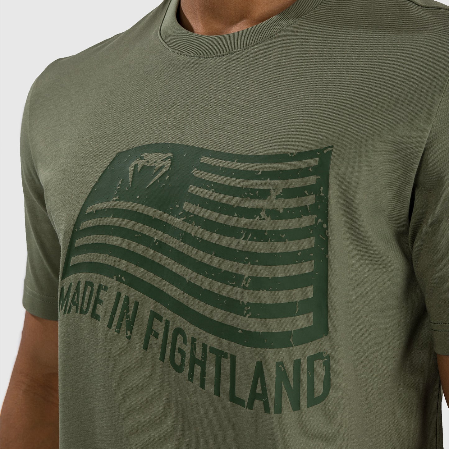 T-Shirt Venum Made in Fightland - Khaki - product-type_T-Shirts