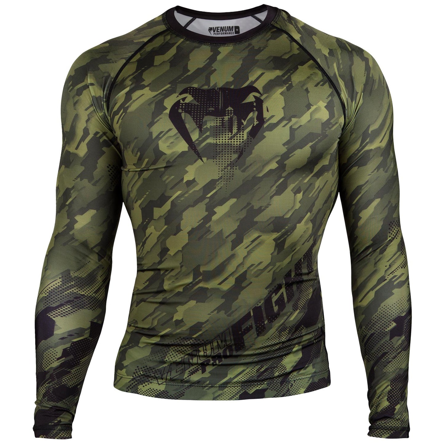 Rashguard Venum Tecmo - Manches longues - Kaki - Exclusivité - product-type_T-Shirts de Compression