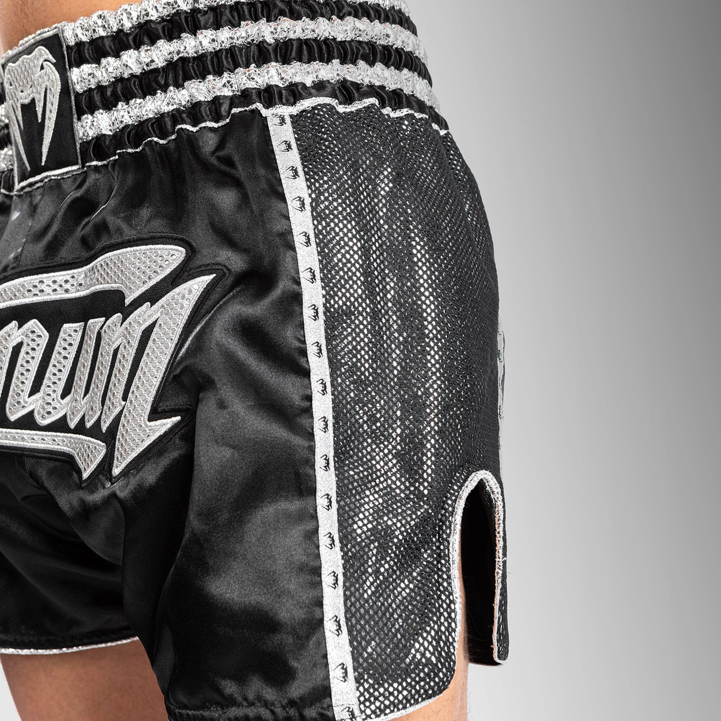 Short de Muay Thai Absolute 2.0 Venum - Noir/Argent - product-type_Shorts de Muay Thai