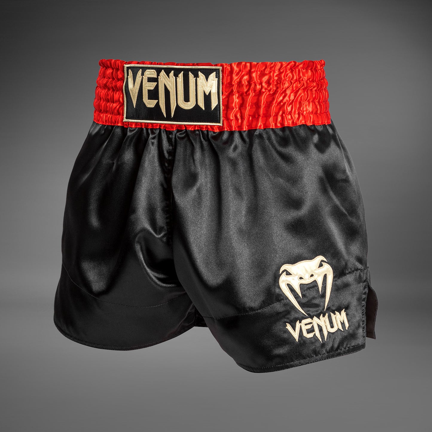 Venum Classic Short Muay Thaï Rouge/Noir/Or - product-type_Shorts de Muay Thai