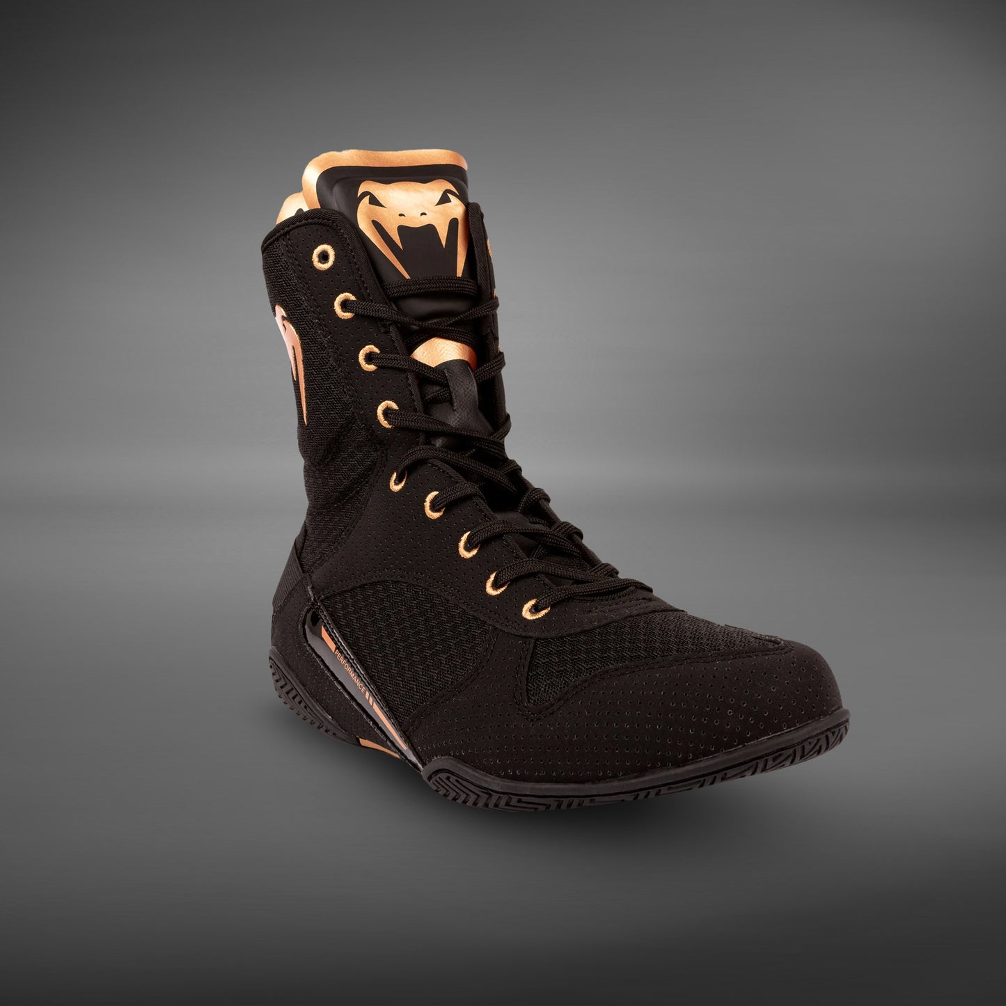 Chaussures de Boxe Venum Elite – Noir/Bronze - product-type_Chaussures de boxe