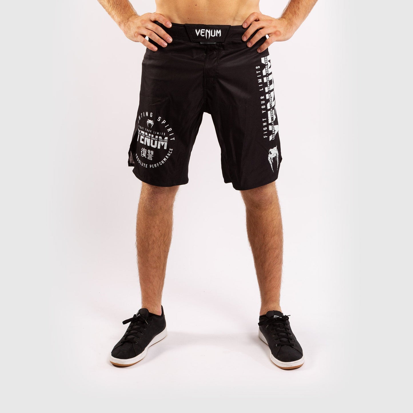 Fightshort Venum Signature - Noir/Blanc - product-type_Shorts de MMA