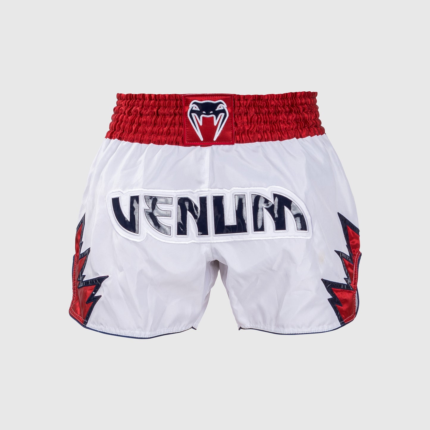 Shorts de Muay Thai Venum Inferno - Blanc/Rouge - product-type_Shorts de Muay Thai