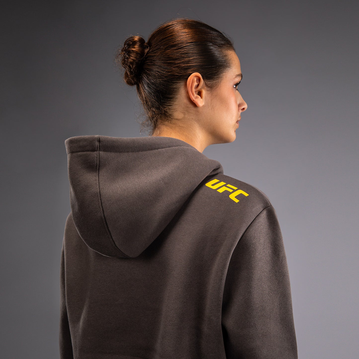 Sweatshirt à Capuche pour Femmes UFC Fusion by Venum Fight Week - Marron Terrestre - product-type_Sweatshirts