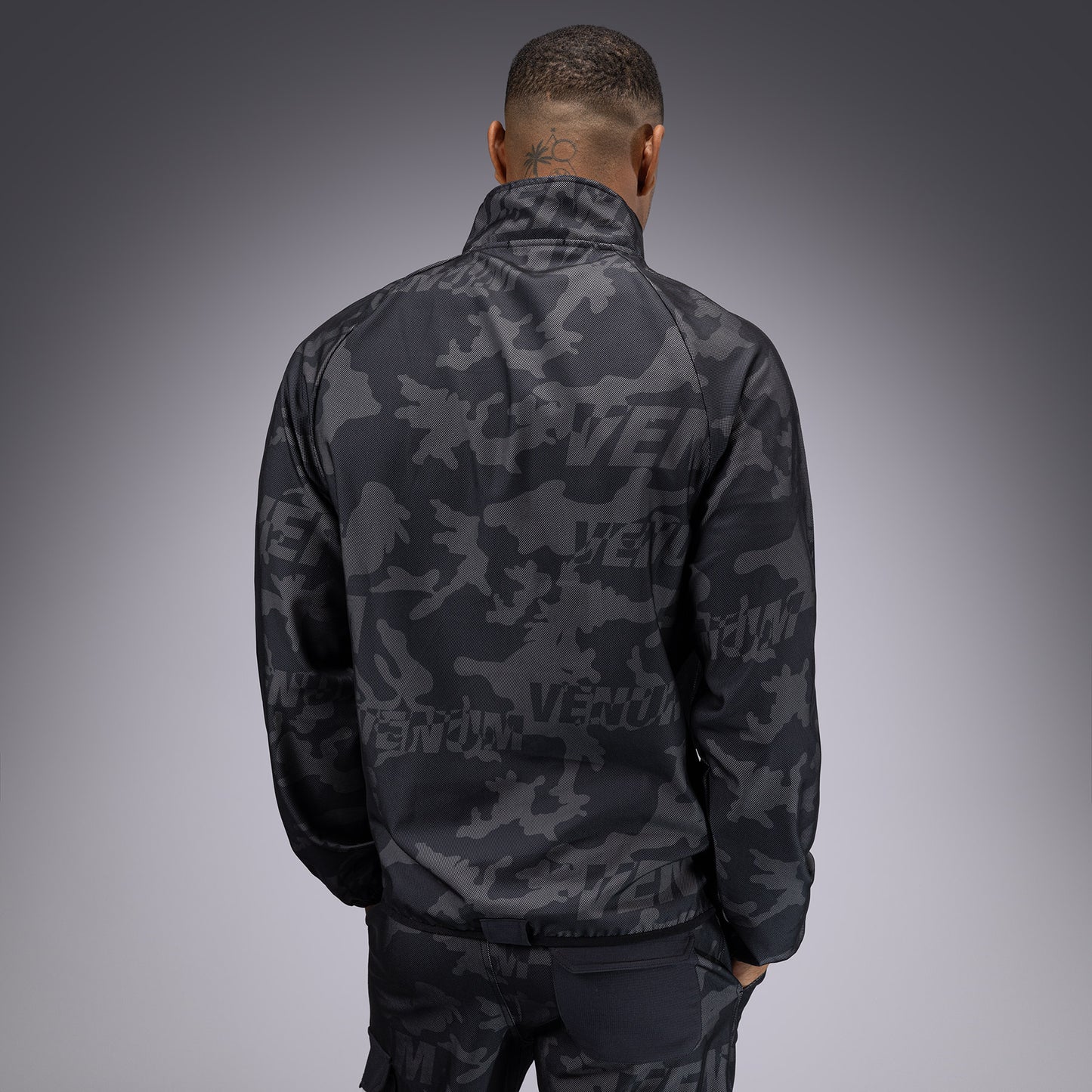 Veste de Survêtement Pour Hommes Venum Trooper - Noir/Charbon - product-type_Sweatshirts