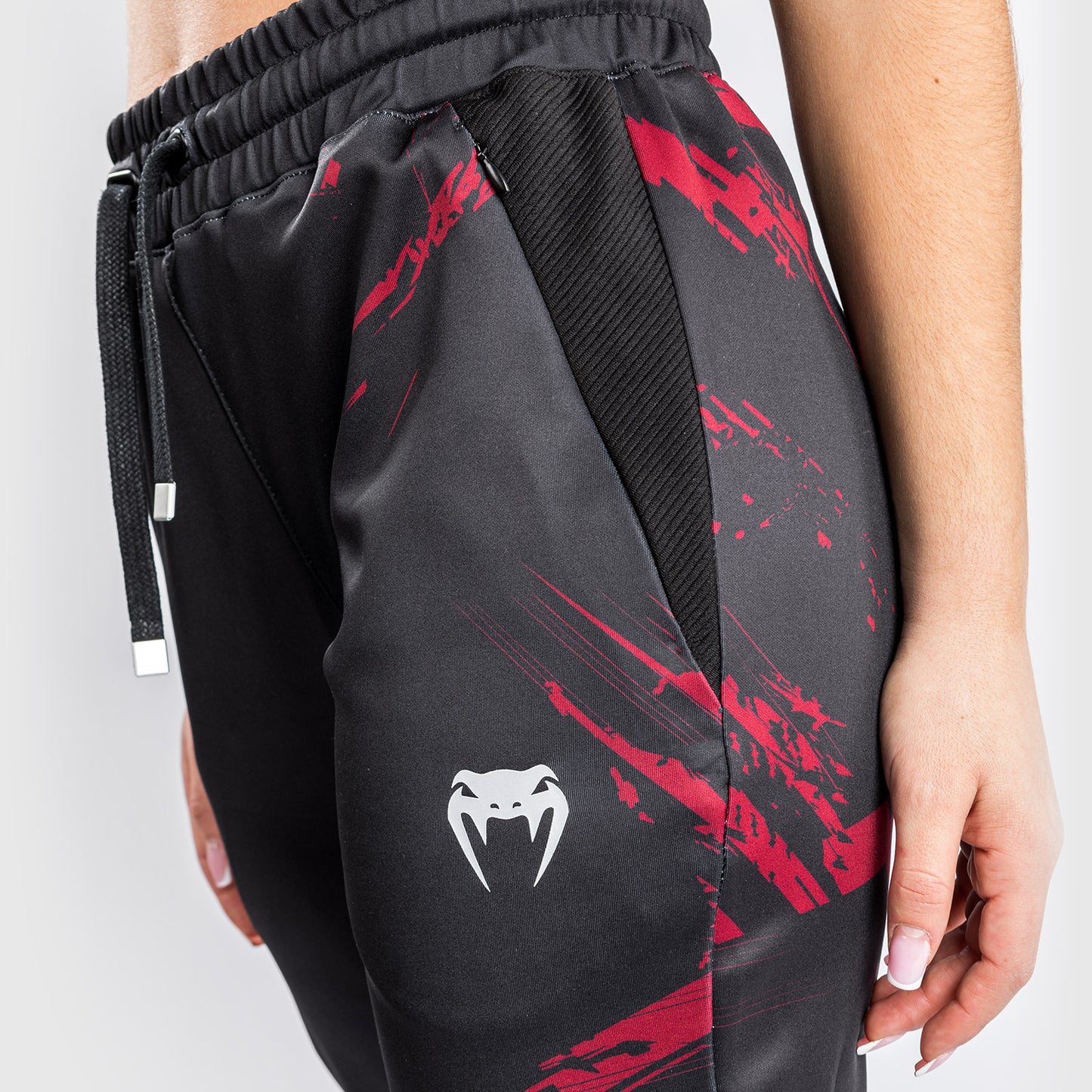 Pantalon de jogging UFC Venum Authentic Fight Week 2.0 - Pour Femmes - Noir/Rouge - product-type_Pantalons de jogging