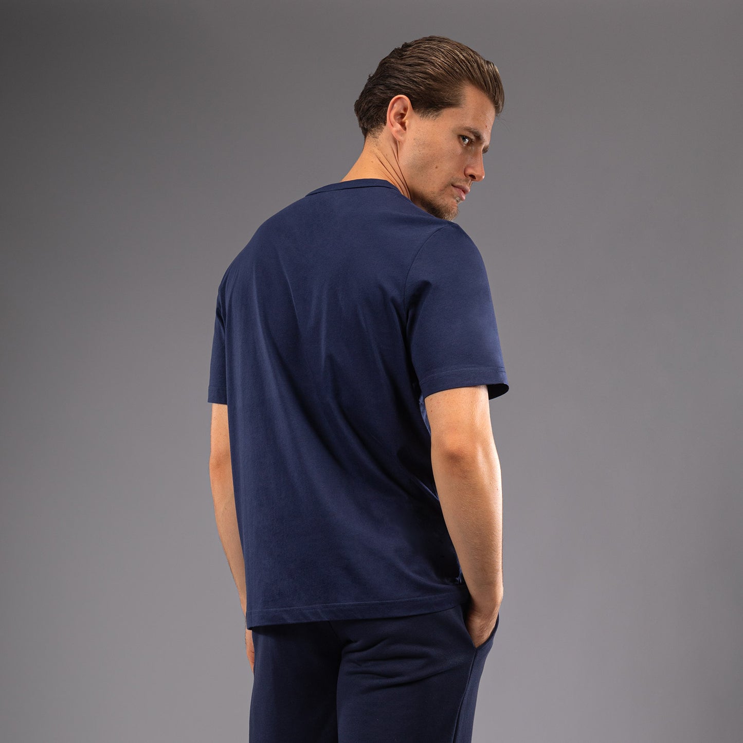 T-Shirt Venum Giant Connect pour Hommes - Bleu Marine - product-type_T-Shirts