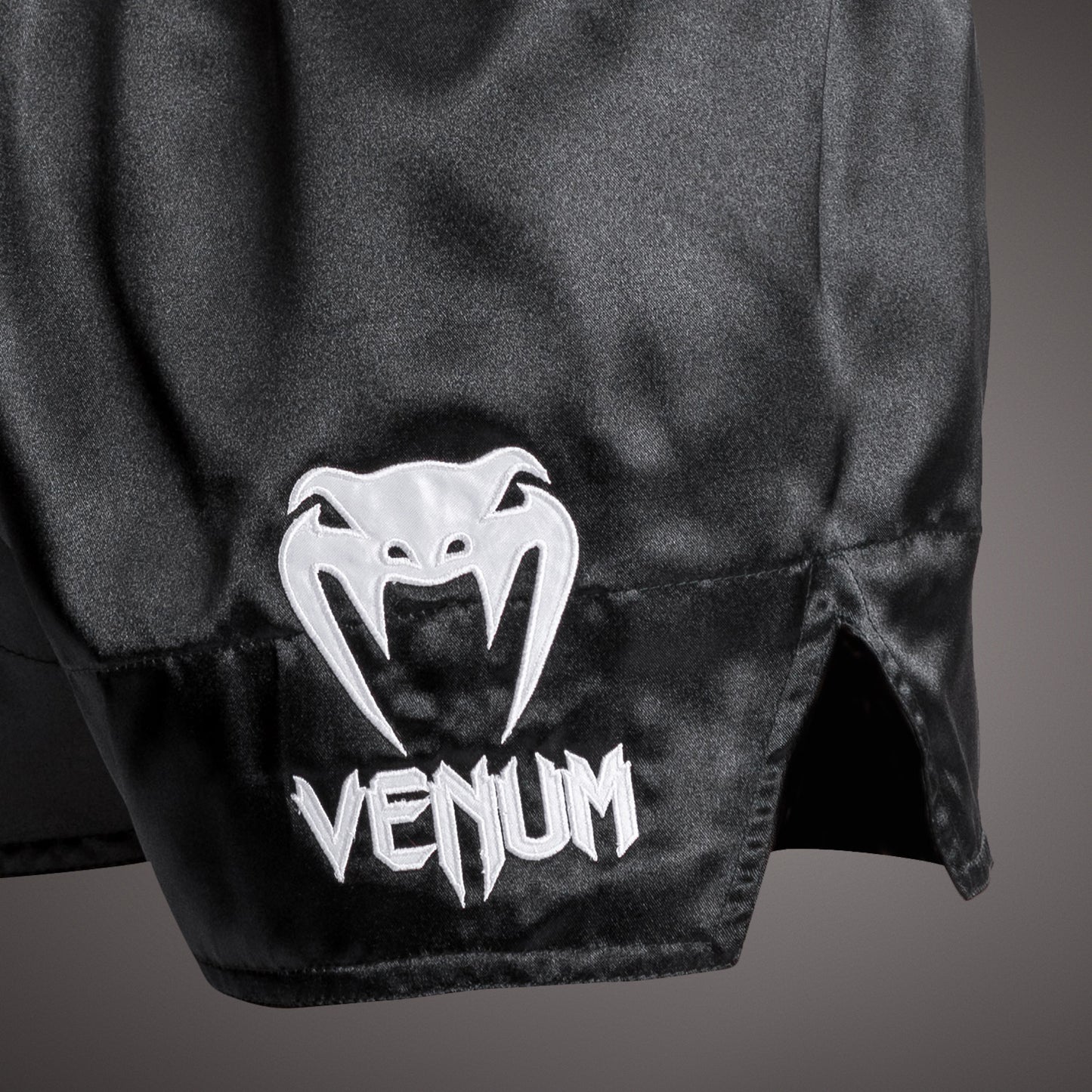 Venum Classic - Short Muay Thaï Blanc/Noir/Blanc - product-type_Shorts de Muay Thai