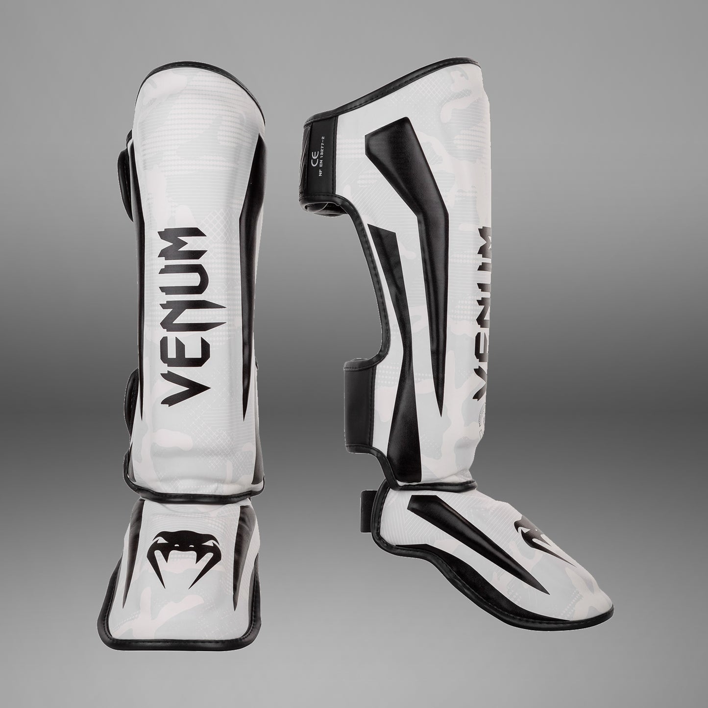 Protège-tibias Venum Elite – Blanc Camo - product-type_Protège-tibias