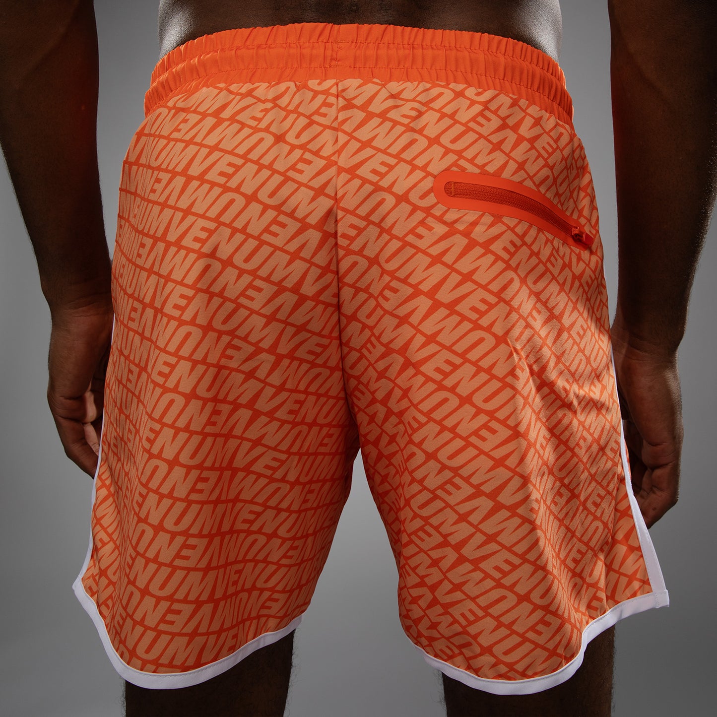 Short de Bain Venum Echo - Orange Sunset - product-type_Shorts de bain