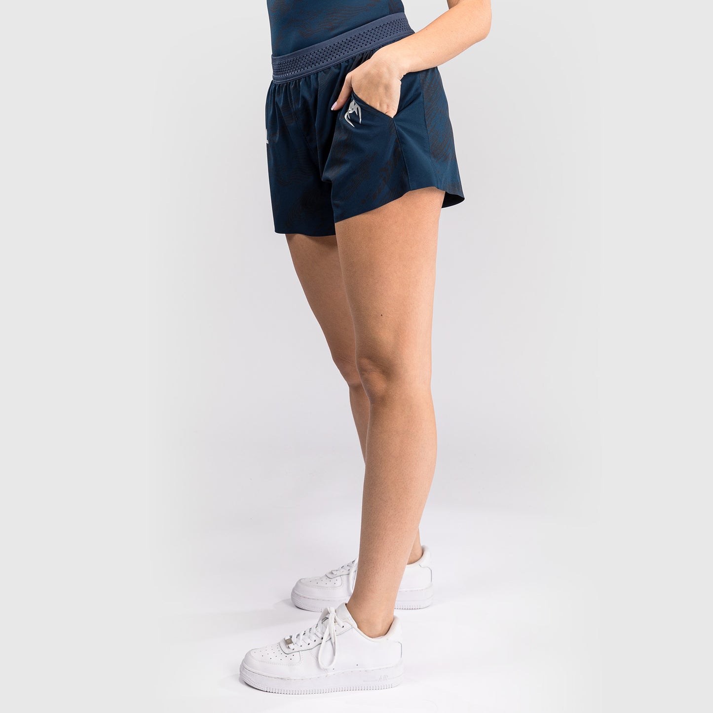 Shorts Performance pour Femmes UFC Fusion by Venum Fight Week - Bleu Océanique - product-type_Shorts de training