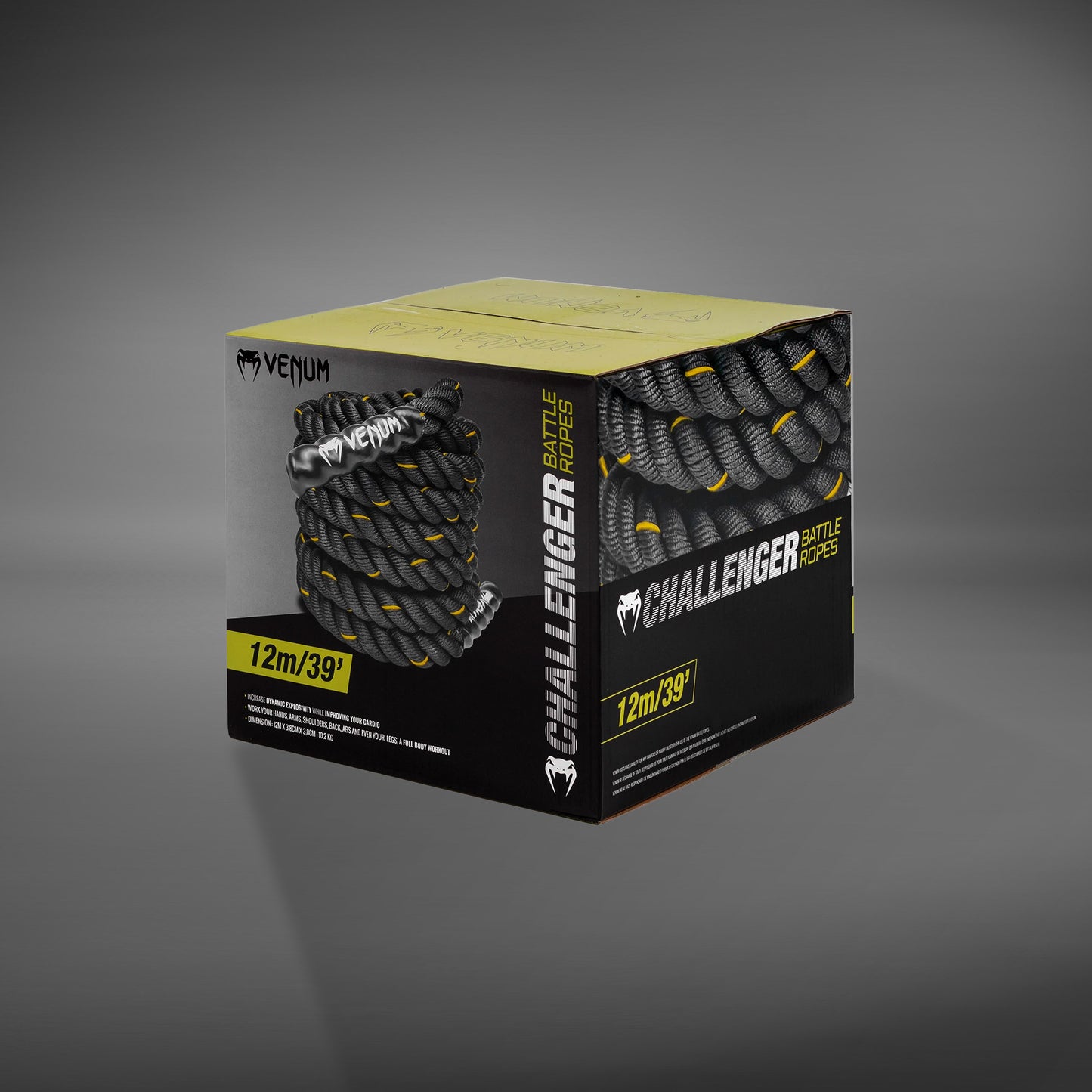 Battle Rope Venum Challenger - 12m - Noir - product-type_Battle Rope