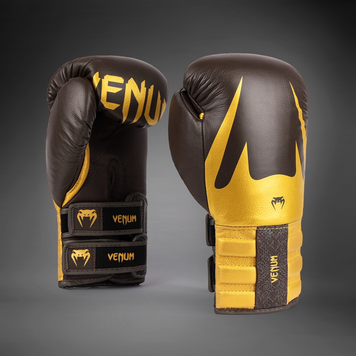 Gants de Boxe Venum Reverso - Chocolat / Or - product-type_Gants de boxe