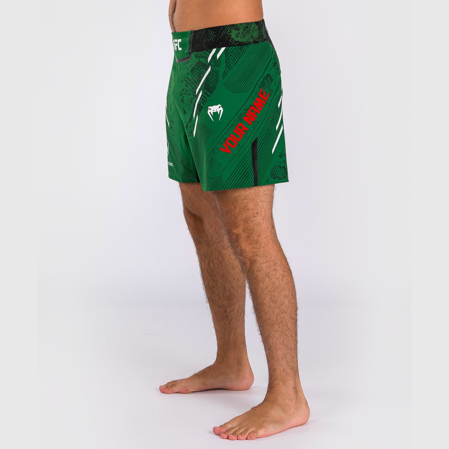 Short de combat personnalisé Coupe courte pour Hommes UFC Adrenaline by Venum Authentic Fight Night – Vert - product-type_Shorts de MMA