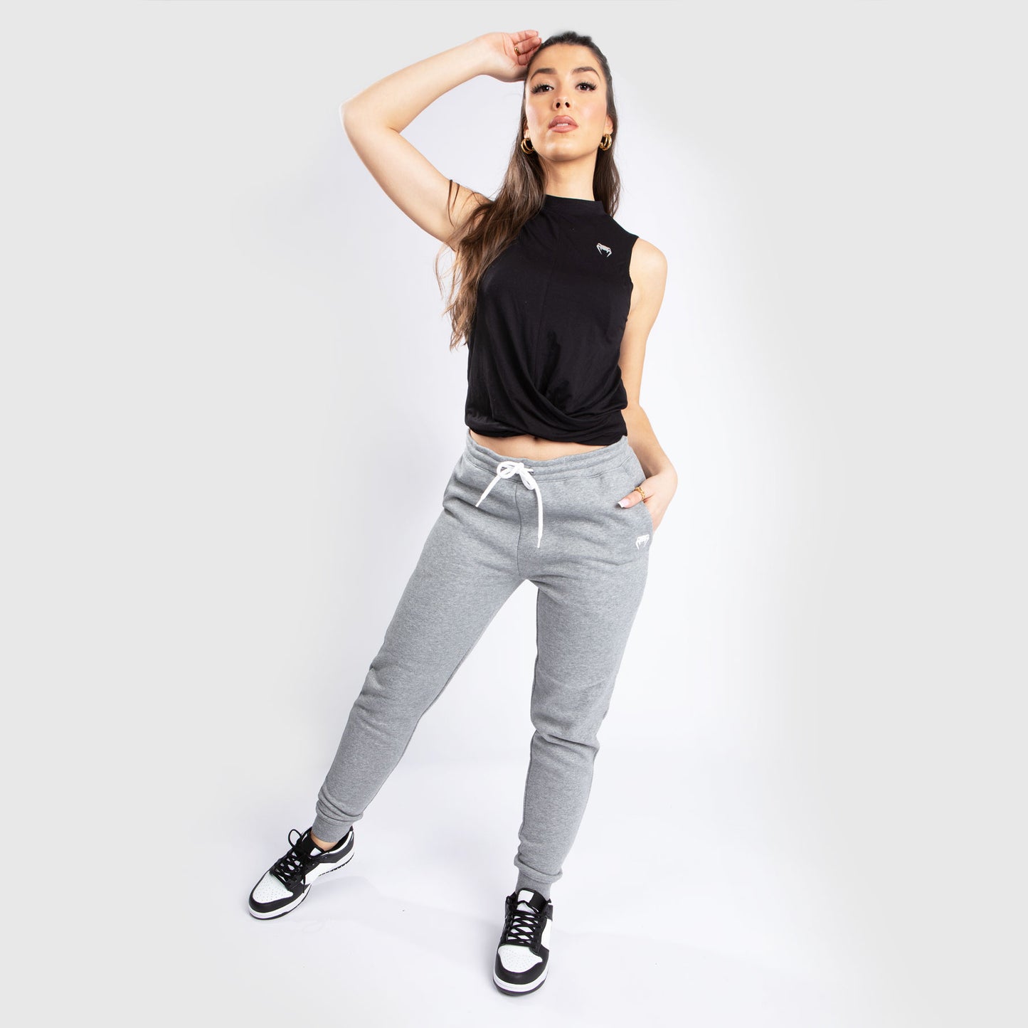 Pantalon de Jogging Venum Classic - Pour Femmes - Gris Chiné Clair - product-type_Pantalons de jogging