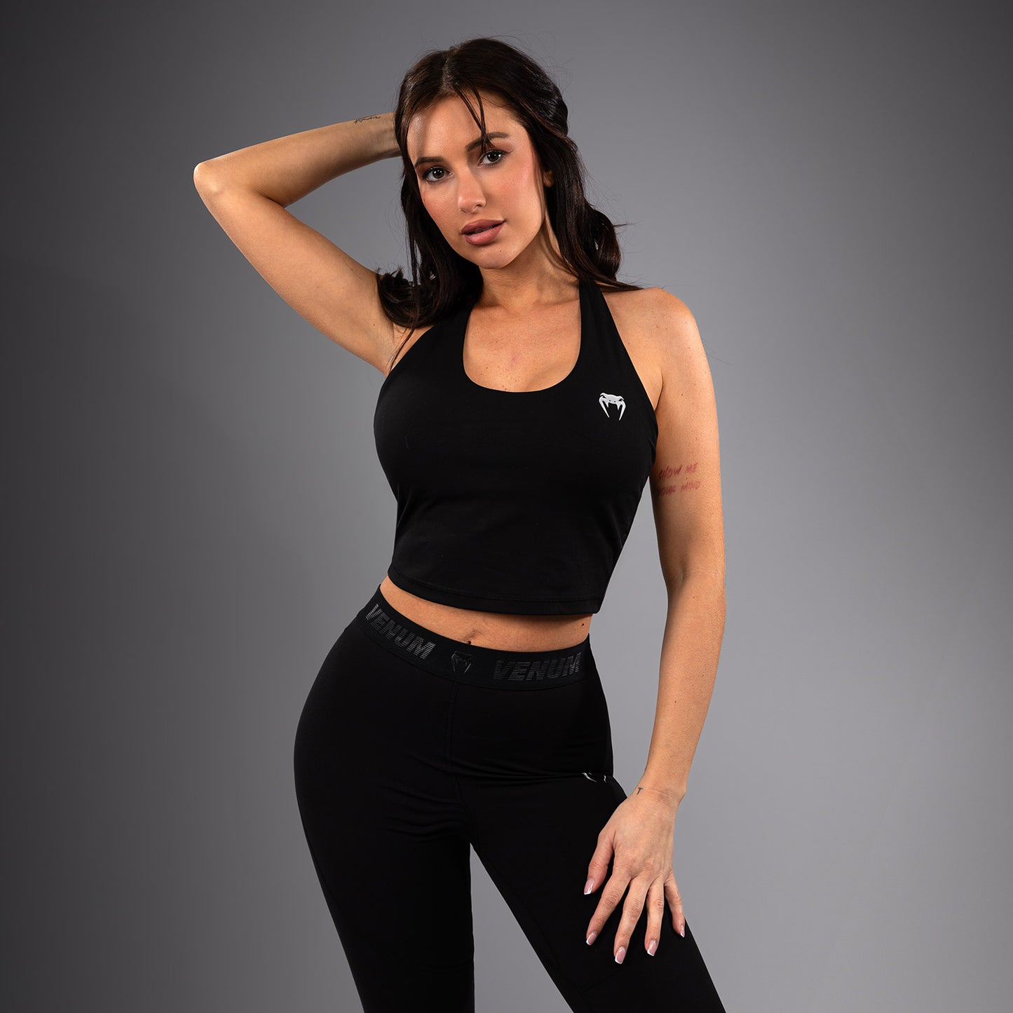 Crop top pour Femmes Venum Elevate - Noir - product-type_Brassières de sport