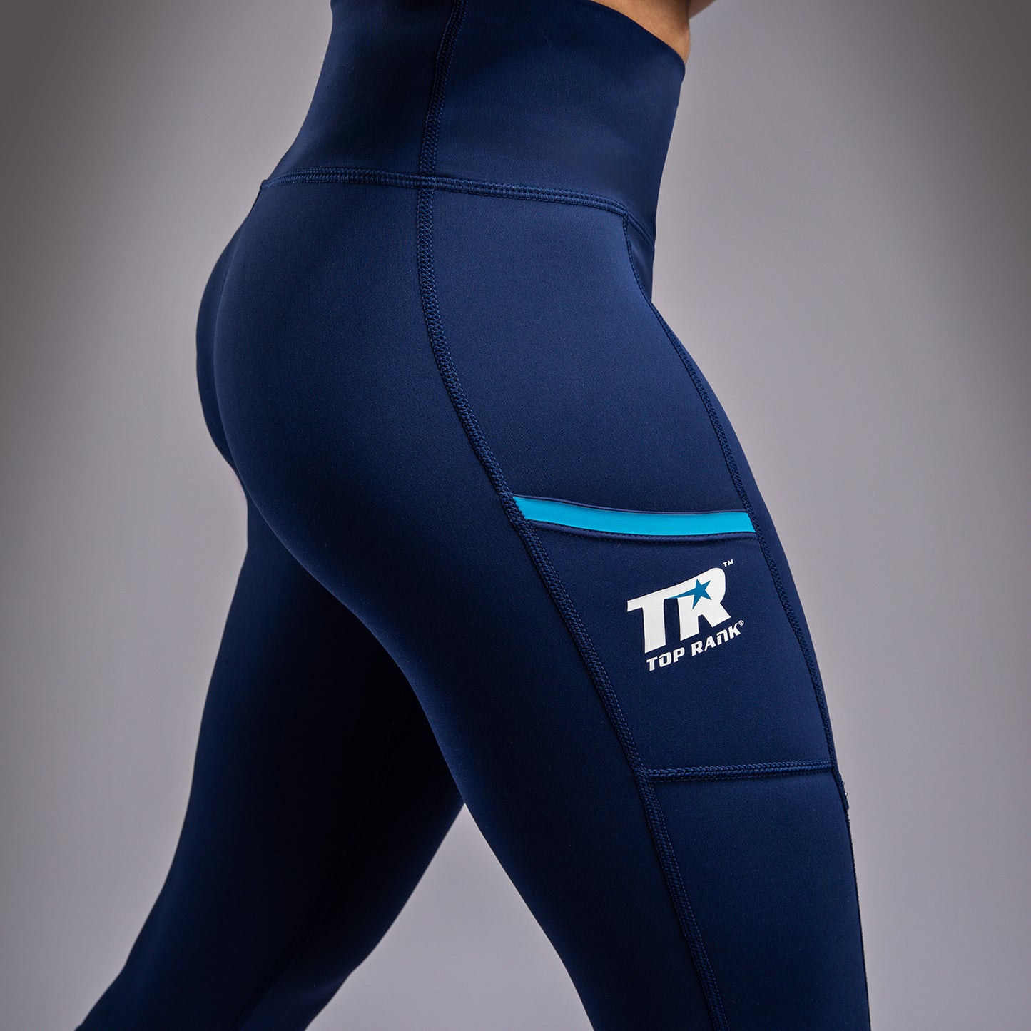 Legging Venum x Top Rank Original pour Femmes - Bleu Marine - product-type_Leggings
