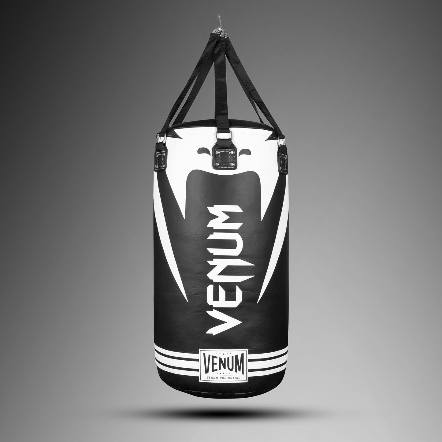 Sac de frappe lourd Venum Hurricane - Noir/Blanc - product-type_Sacs de frappe