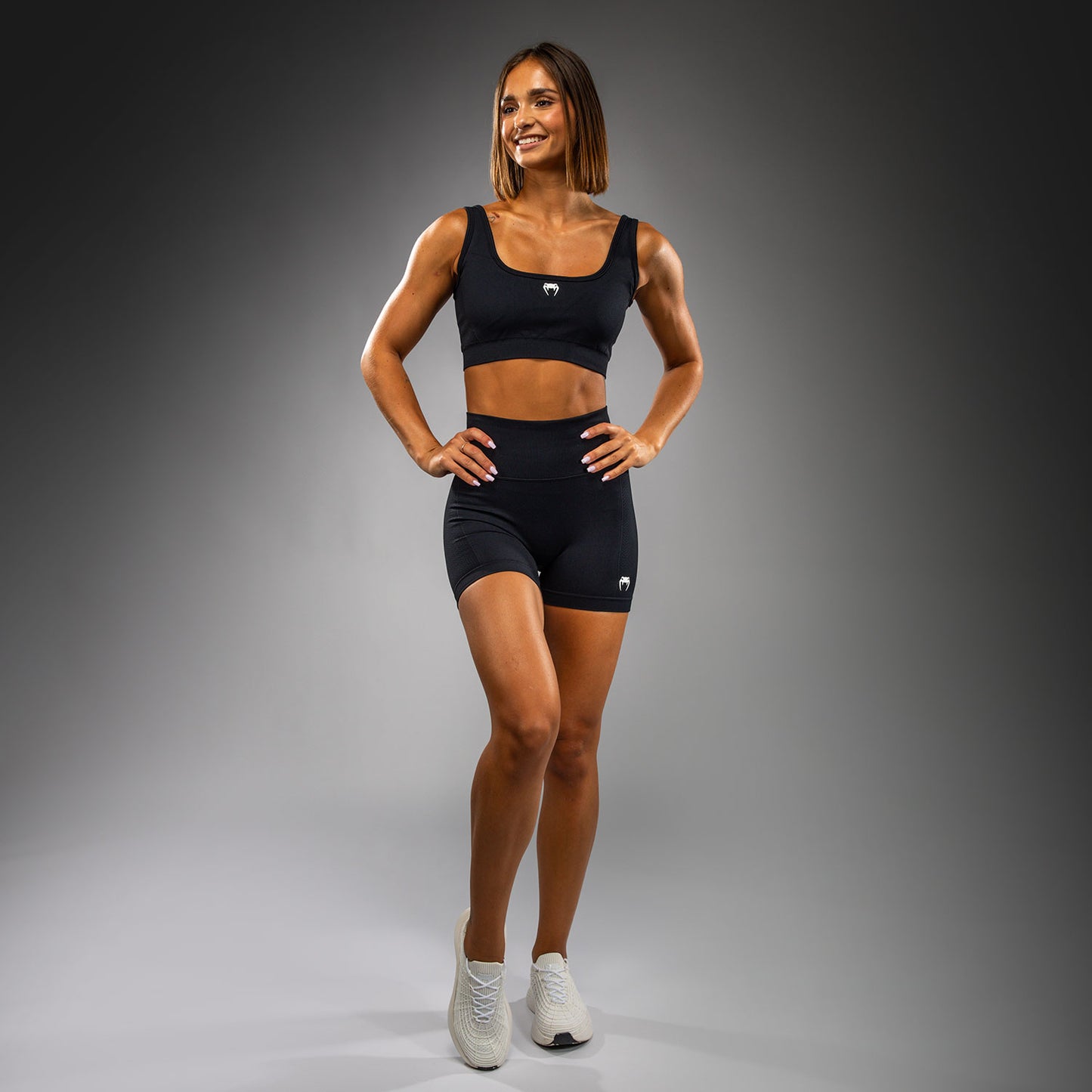 Brassière de Sport Longue Venum Sculpt – Noir/Blanc - product-type_Brassières de sport