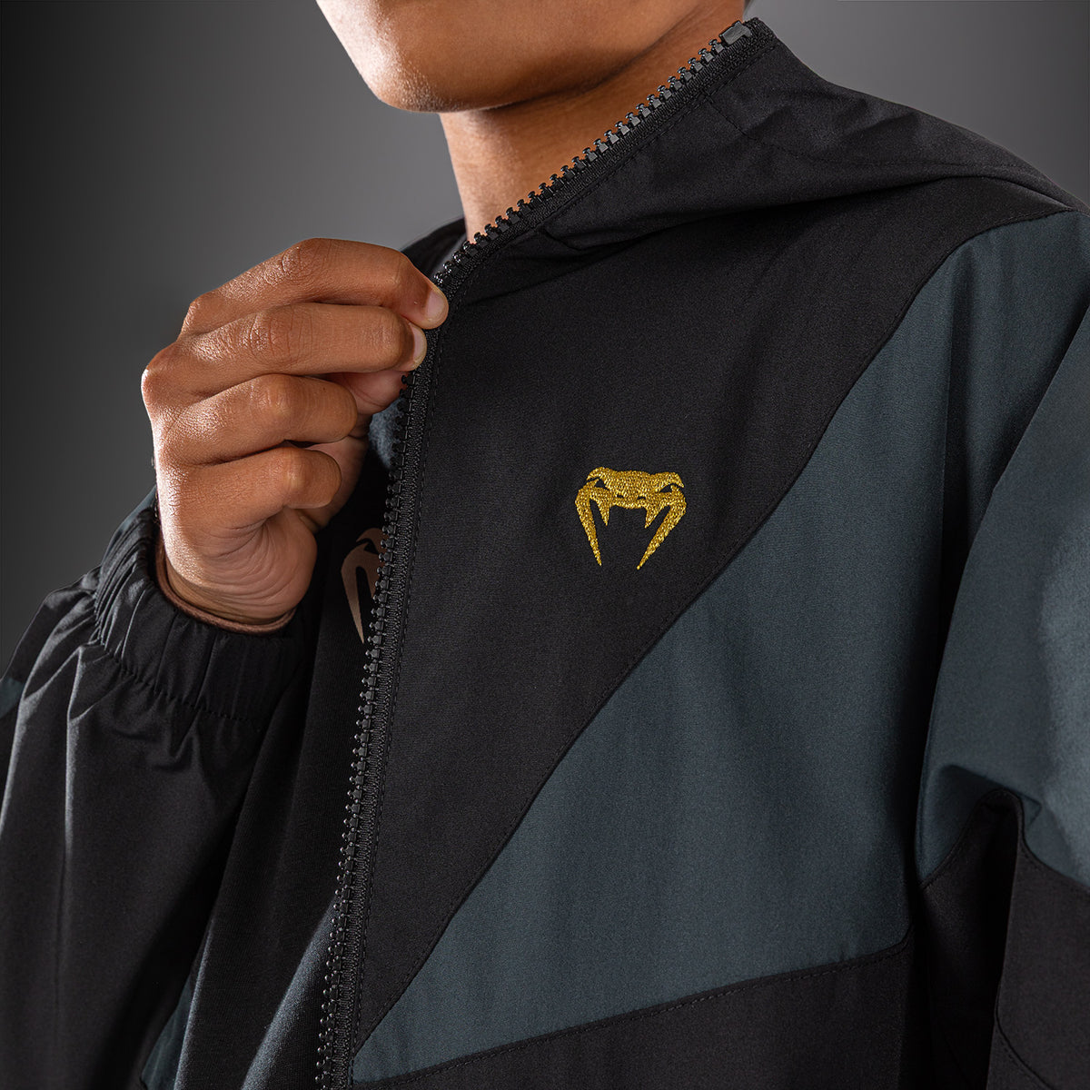Veste de survêtement Pour Enfant Venum Vectra - Noir/Or