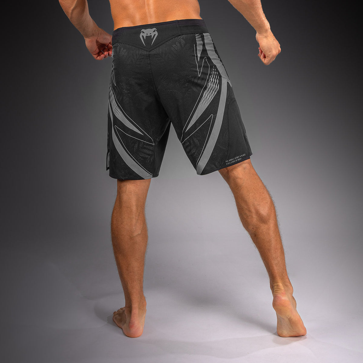 Short de MMA Venum Amazonia Reborn - Noir/Gris