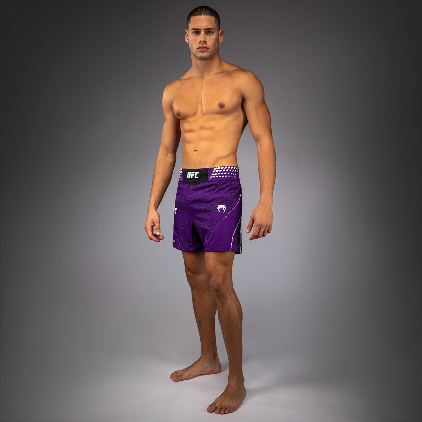 Short de combat coupe courte Homme Personnalisé UFC Zenith by Venum Authentic Fight Night - Violet
