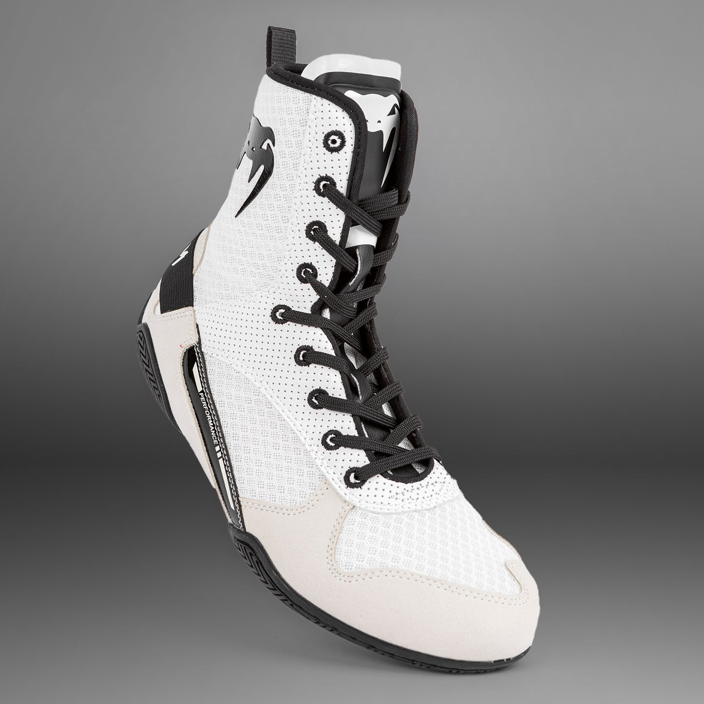 Chaussures De Boxe Venum Elite – Blanc/Noir - product-type_Chaussures de boxe