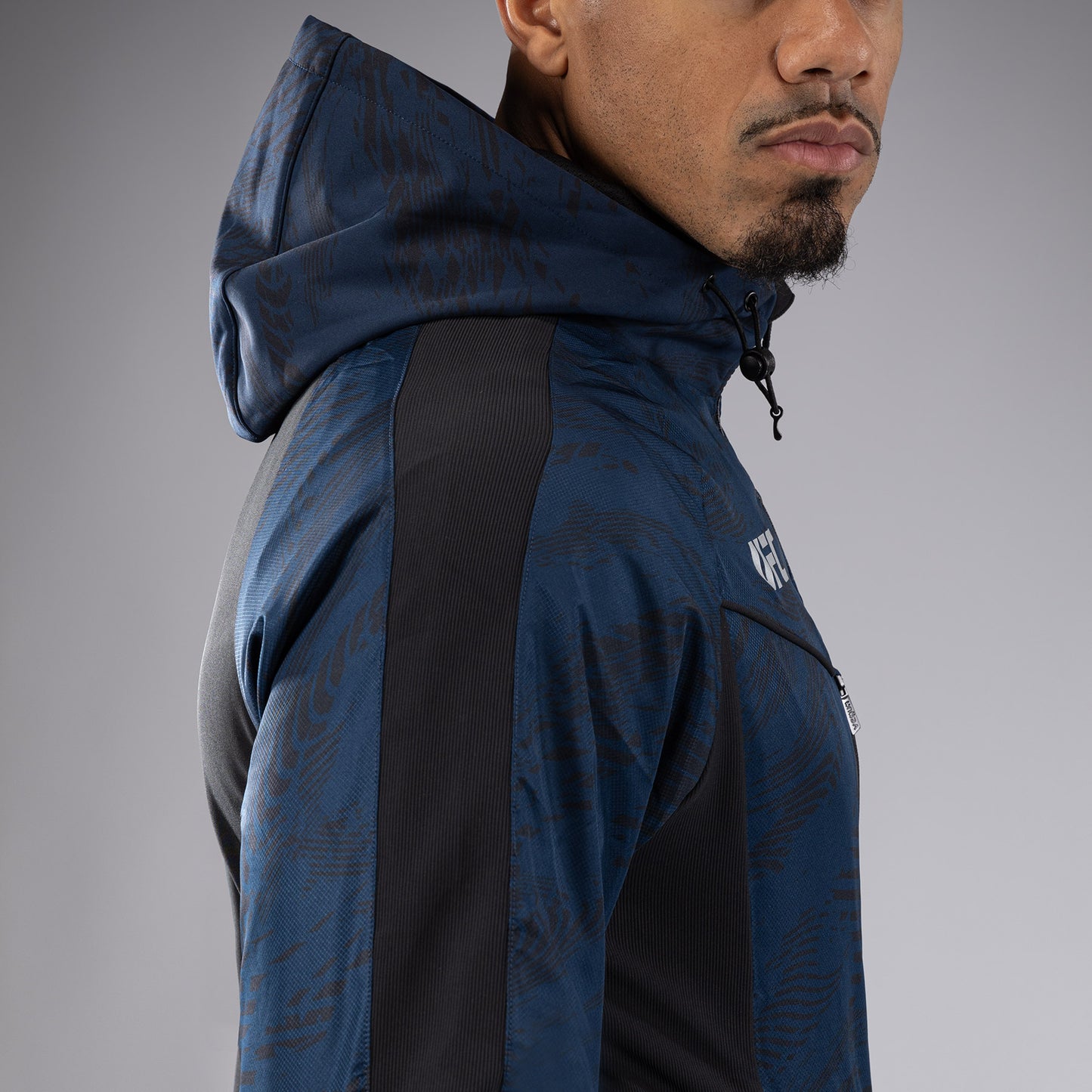 Veste à Capuche Zippé pour Hommes UFC Fusion by Venum Fight Week - Bleu Océanique - product-type_Vestes