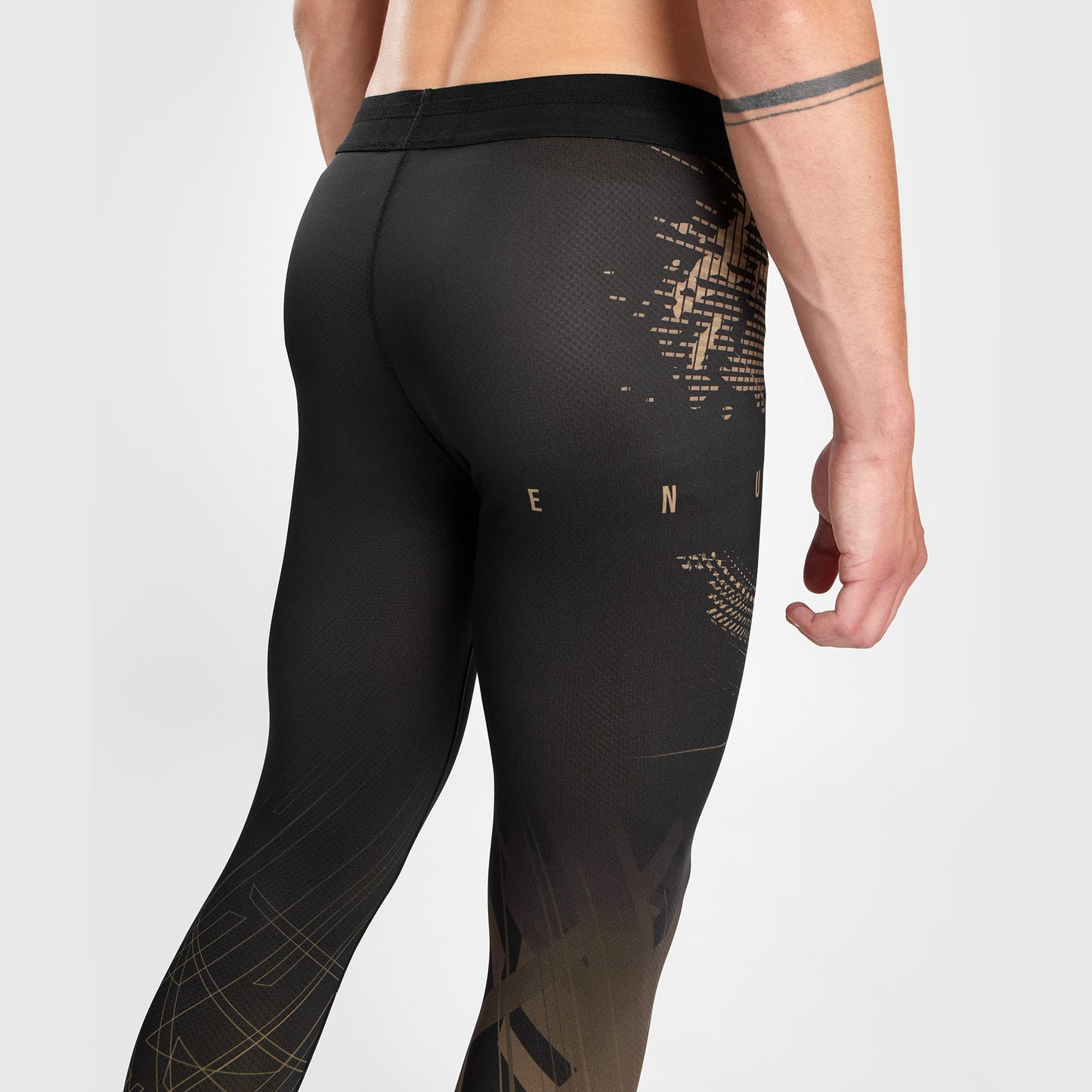 Pantalon de compression Venum Gorilla Jungle - Noir/Sable - product-type_Pantalons de Compression