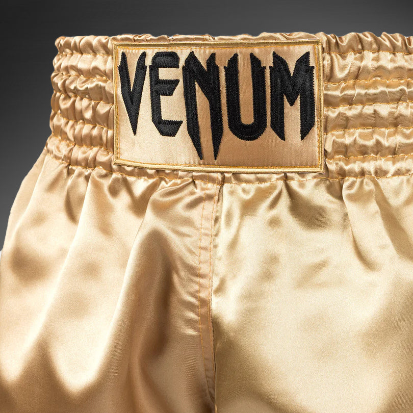 Short de Muay Thai Venum Classic -Or/Noir - product-type_Shorts de Muay Thai