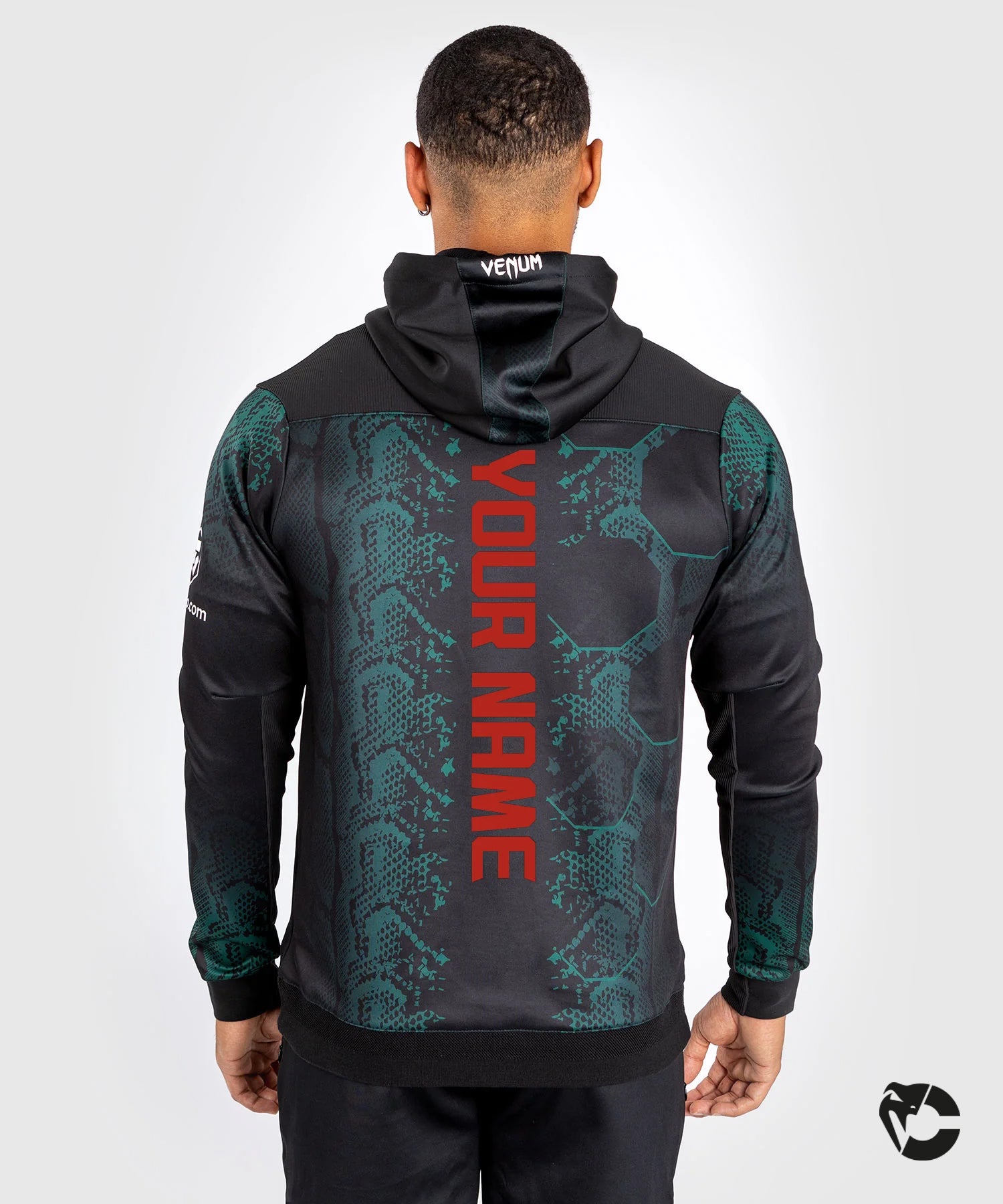 Sweatshirt à capuche pour Hommes UFC Adrenaline by Venum Fight Week - Noir
