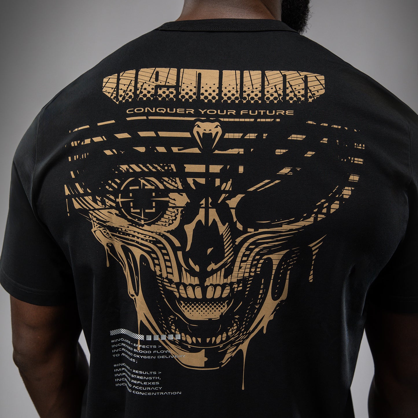 T-Shirt Venum Invader - Noir/Sable - product-type_T-Shirts