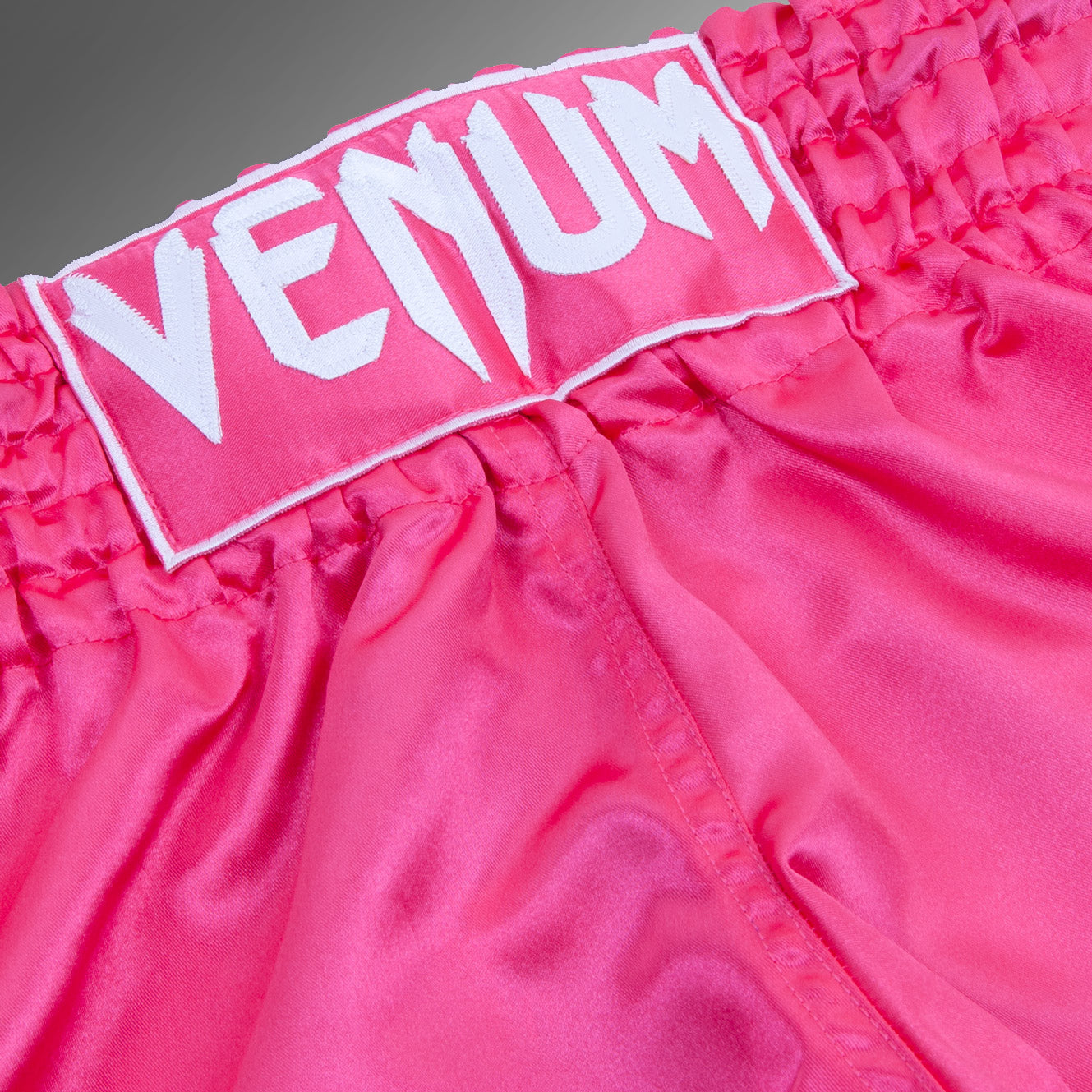 Short de Muay Thai Rose/Blanc Venum Classic - product-type_Shorts de Muay Thai