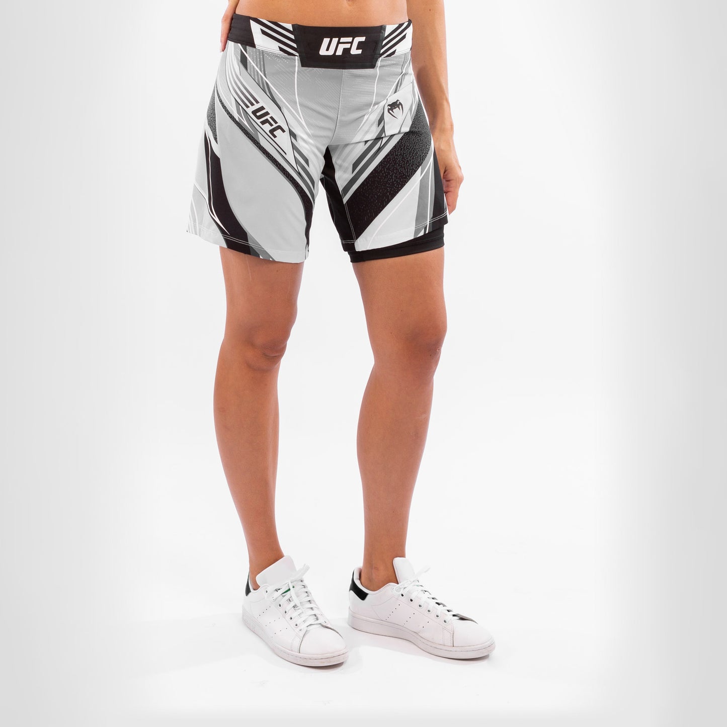 Fightshort Femme UFC Venum Authentic Fight Night - Coupe Longue - Blanc