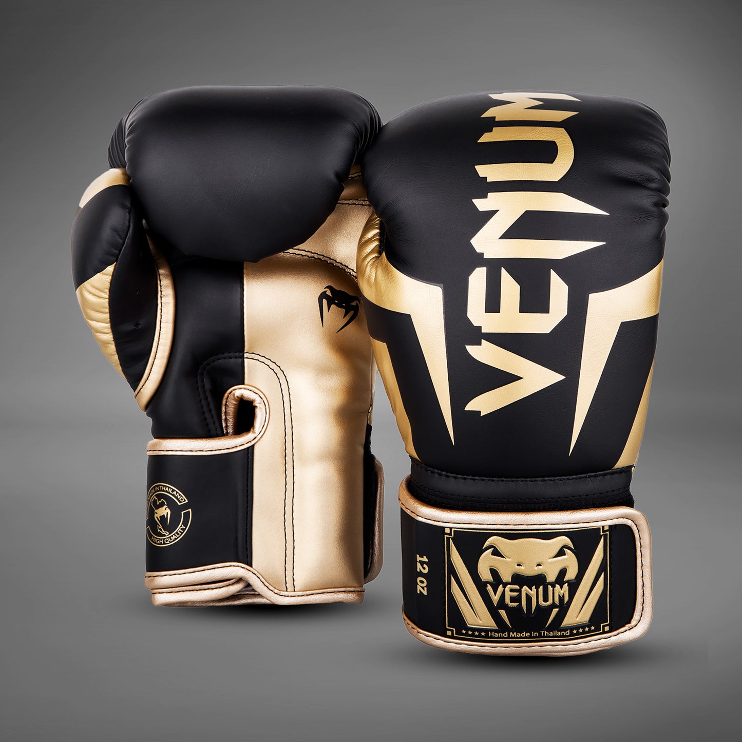 Gants de boxe Venum Elite - Noir/Doré - product-type_Gants de boxe