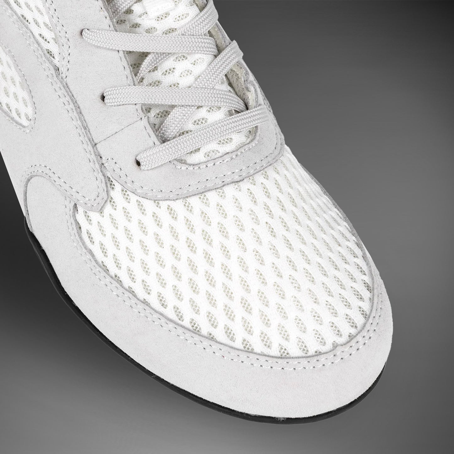 Chaussures de boxe Venum Contender - Blanc/Gris - product-type_Chaussures de boxe