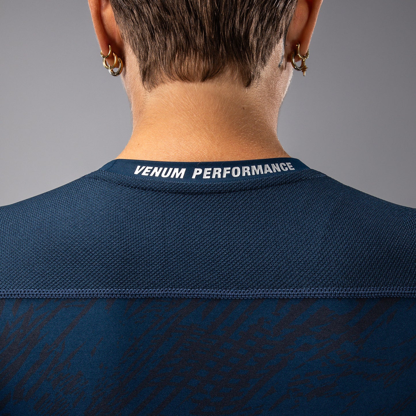 Rashguard Performance à Manches Longues pour Femmes UFC Fusion by Venum Fight Week - Bleu Océanique - product-type_T-Shirts de Compression