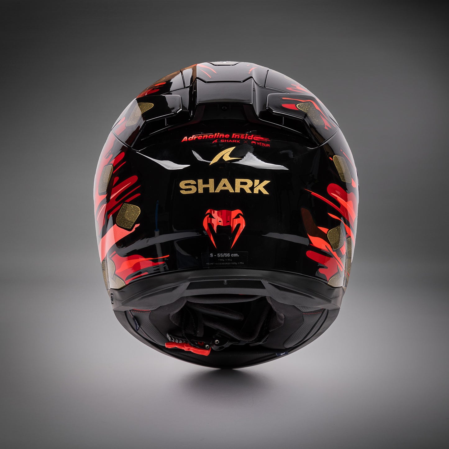 Casque de moto Venum x Shark SKWAL i3 - Rouge/Or - product-type_Casque de Moto