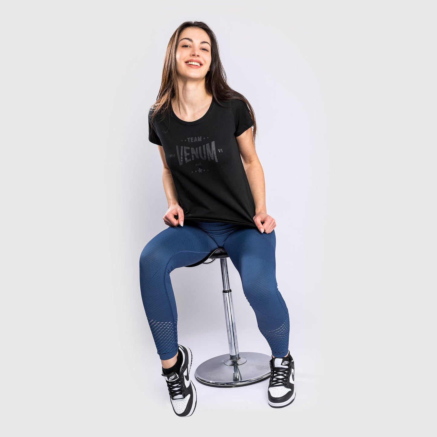 T-Shirt Venum Team 2.0 - Pour Femmes - Noir/Noir - product-type_T-Shirts