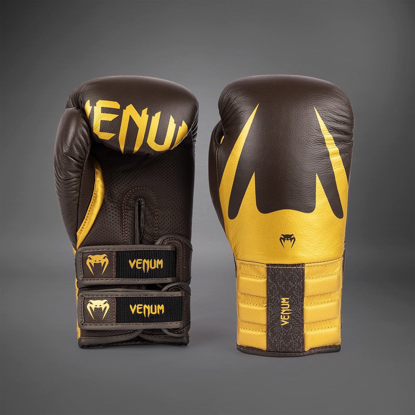 Gants de Boxe Venum Reverso - Chocolat / Or - product-type_Gants de boxe