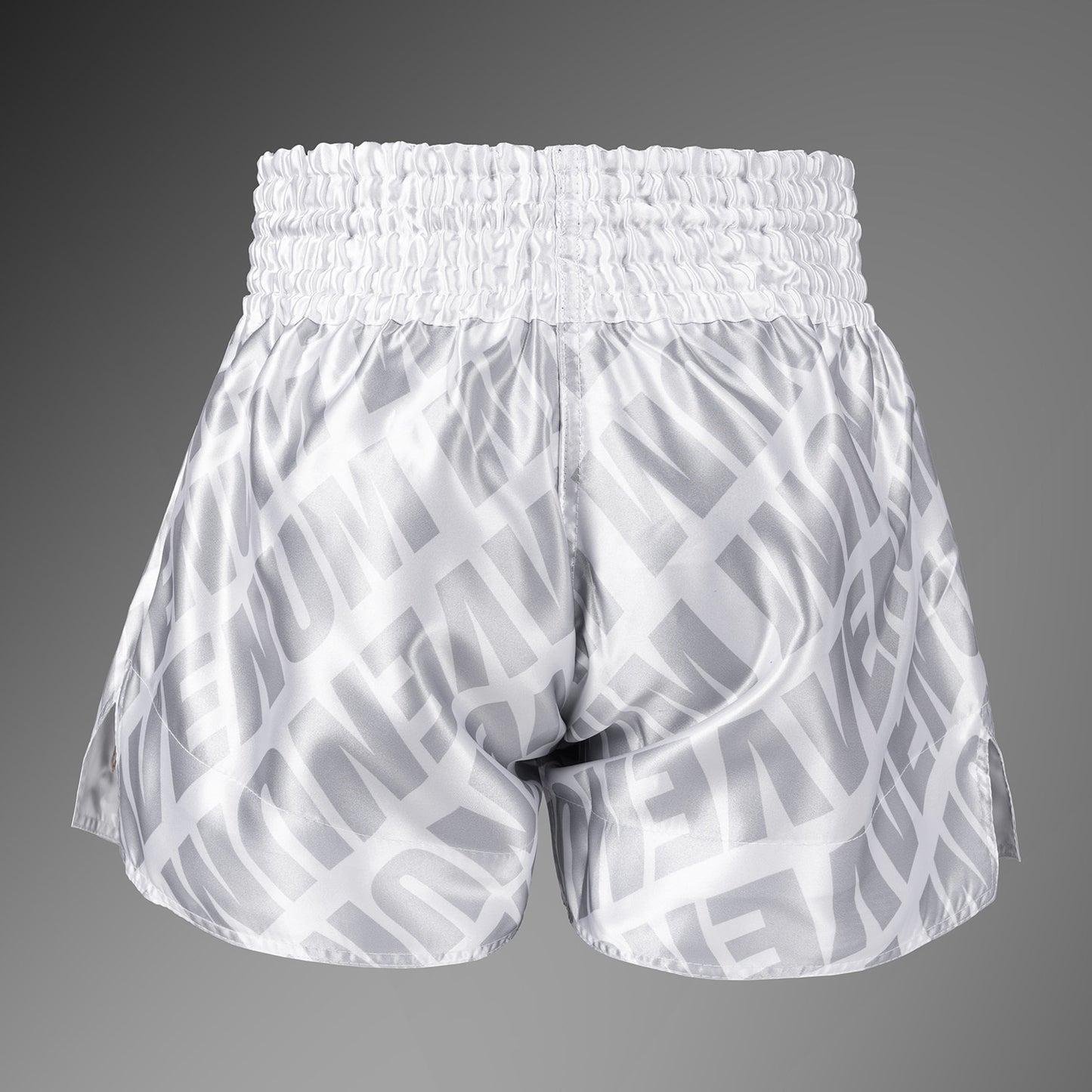Short de Muay Thai Venum Contender XT – Blanc/Argent - product-type_Shorts de Muay Thai