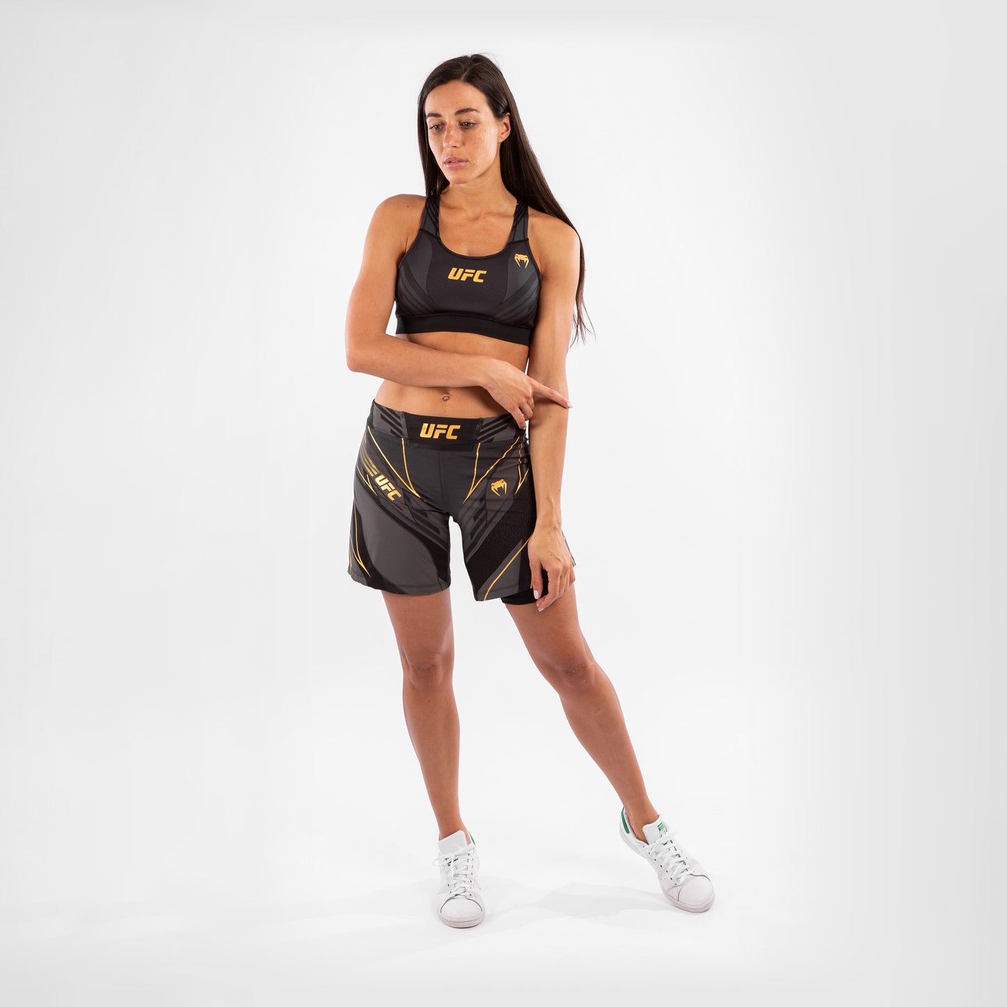 Fightshort Femme UFC Venum Authentic Fight Night - Coupe Longue - Champion - product-type_Shorts de MMA