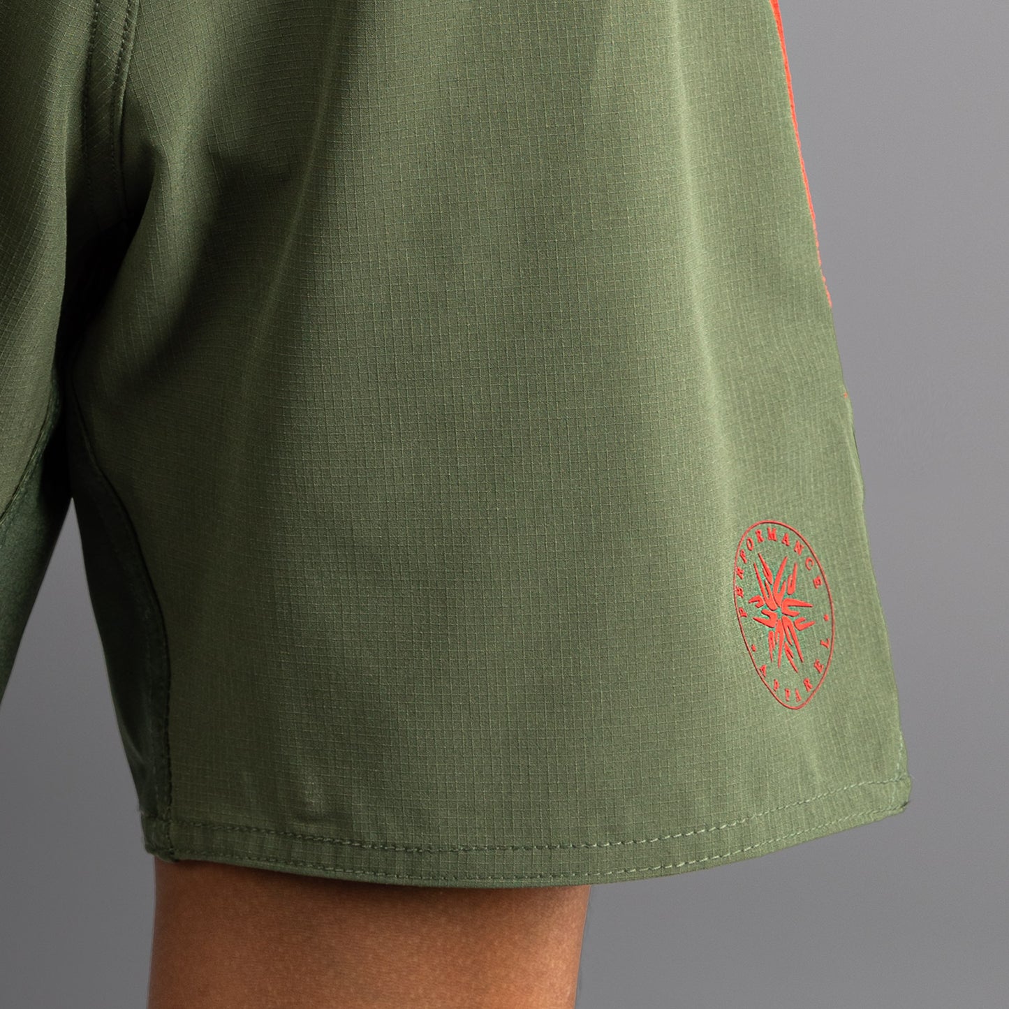 Short de Combat pour Enfants Venum Light - Vert militaire/Orange - product-type_Shorts de MMA