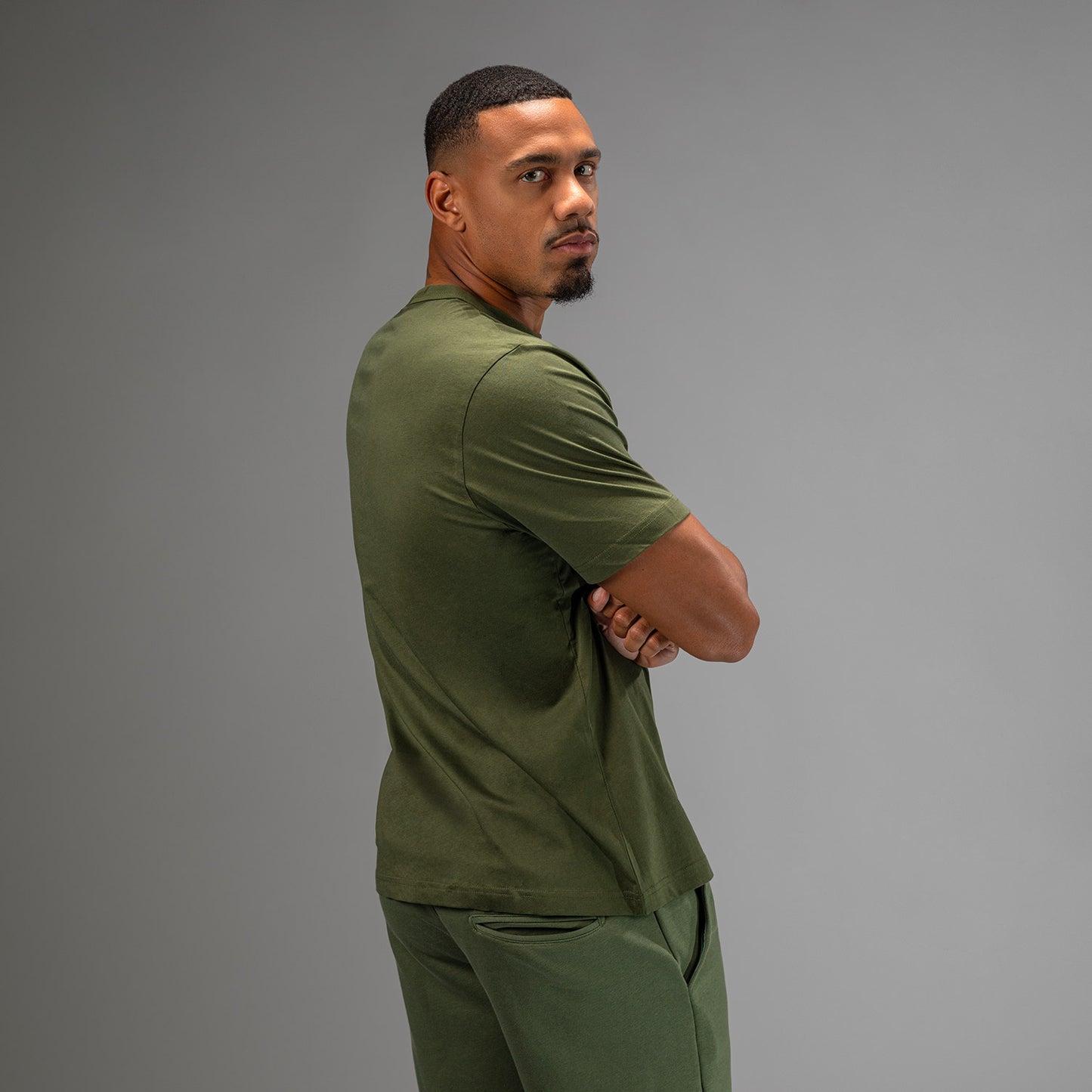 T-Shirt Venum Giant Connect pour Hommes - Vert Militaire - product-type_T-Shirts