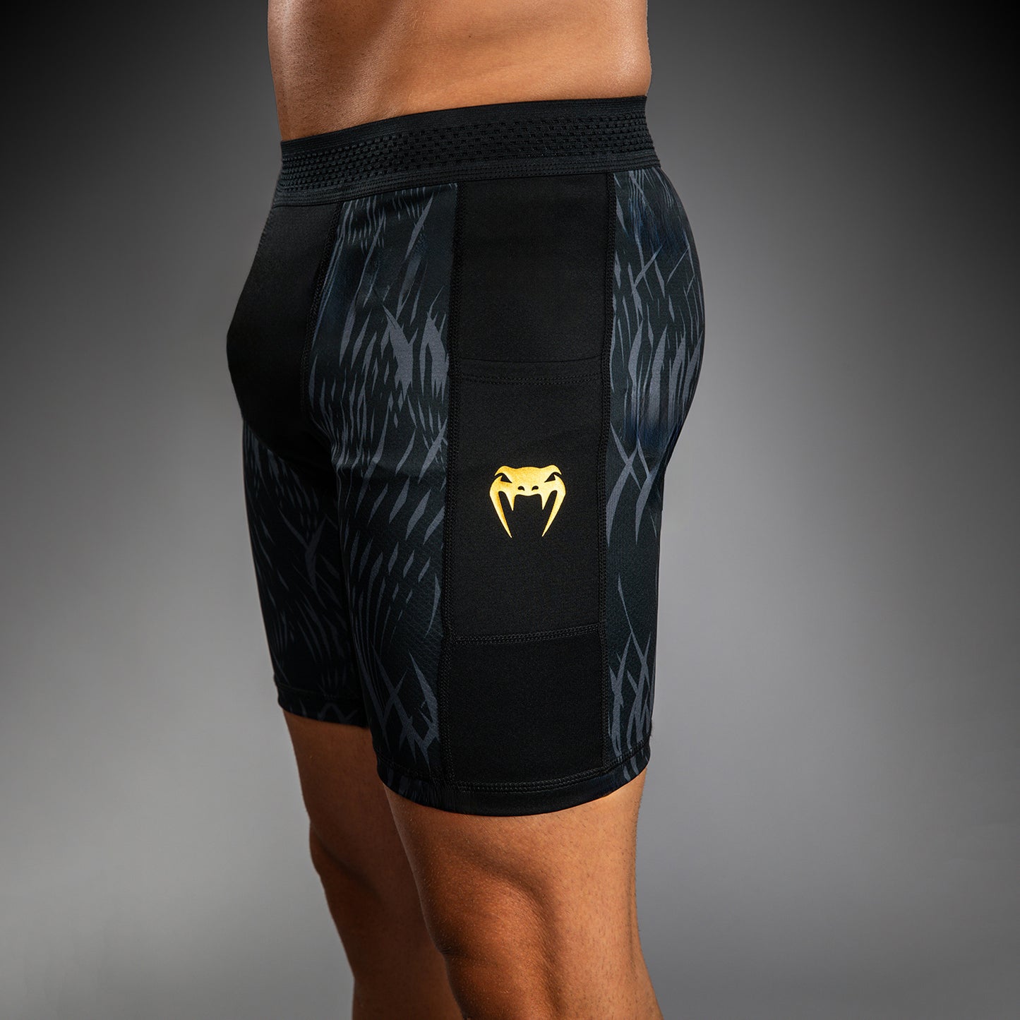Short de compression Venum x Chimaev - Noir/Gris - product-type_Shorts de compression