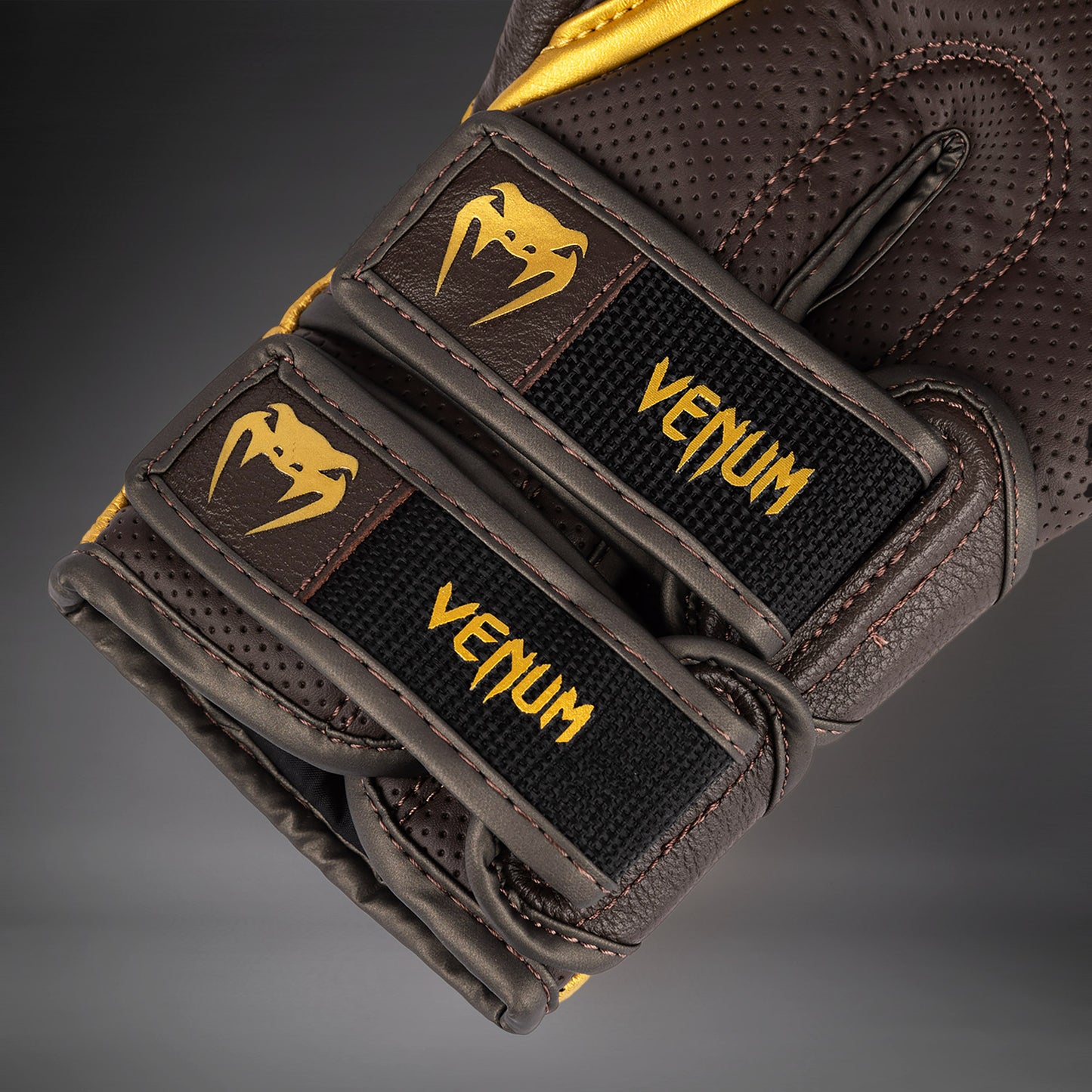 Gants de Boxe Venum Reverso - Chocolat / Or - product-type_Gants de boxe