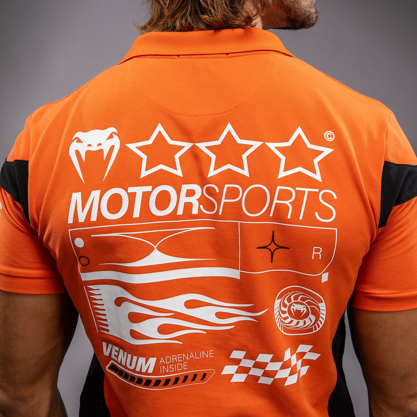 Polo en Coton Venum Motorsport - Mandarine - product-type_Polos