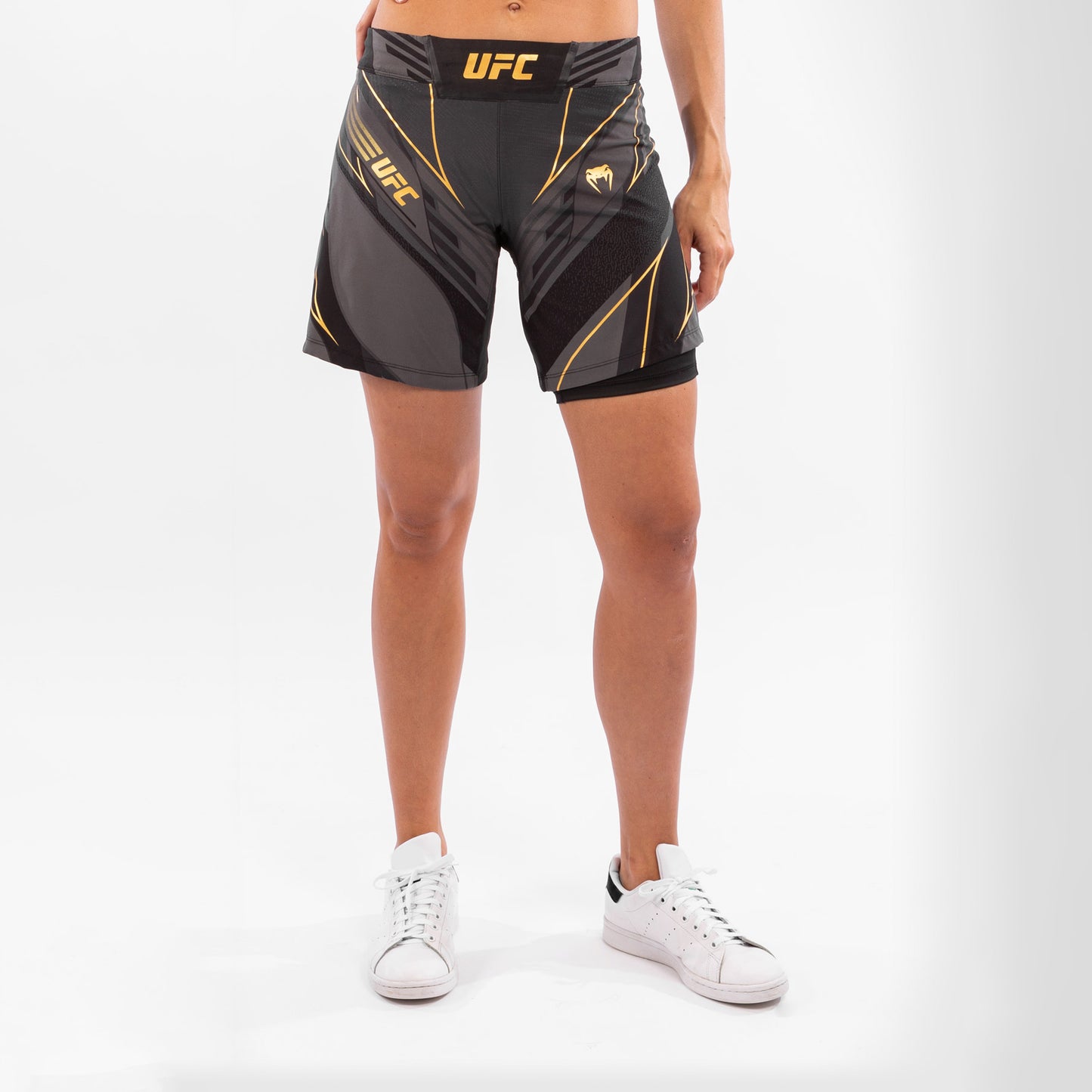 Fightshort Femme UFC Venum Authentic Fight Night - Coupe Longue - Champion - product-type_Shorts de MMA